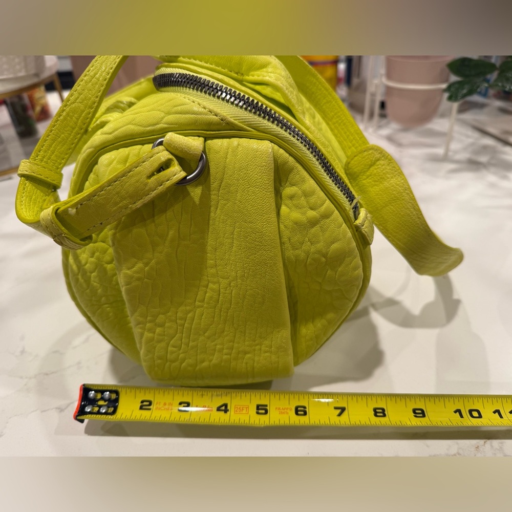 Alexander Wang Rocco Bag with Studs - Neon Yellow - Picture 8 of 11
